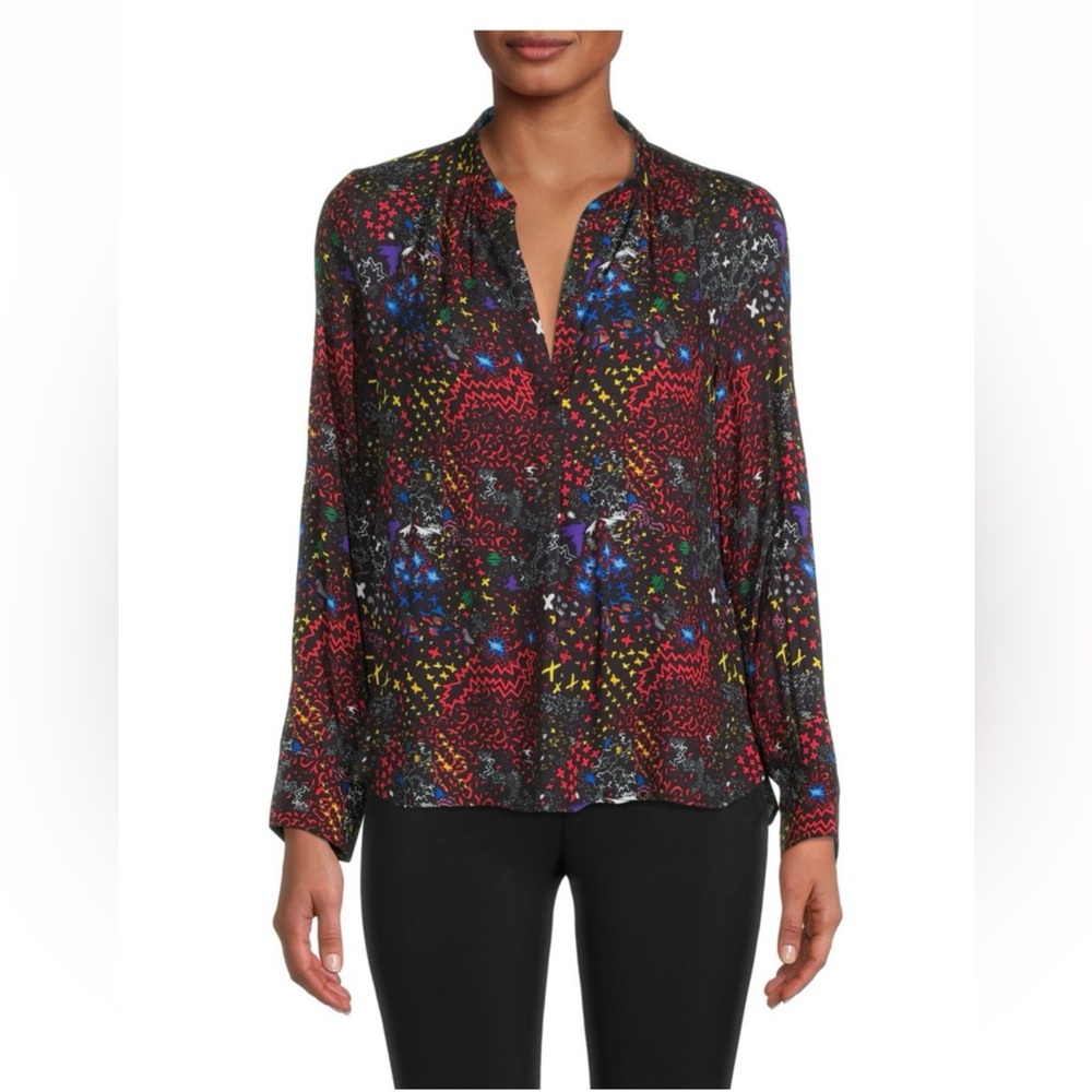 ZADIG & VOLTAIRE Tink Glam Rock Top New Without Tag - Retails $450